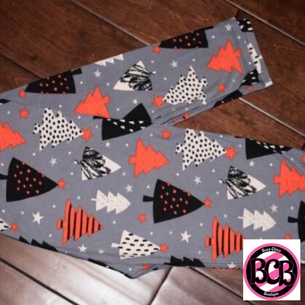 Buttery soft Christmas tree leggings